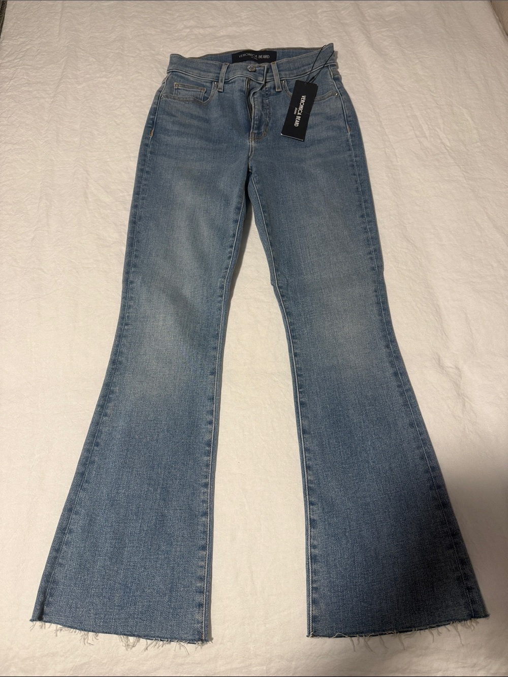 Veronica Beard Jeans Caroline Ankle Skinny Flare Size 25